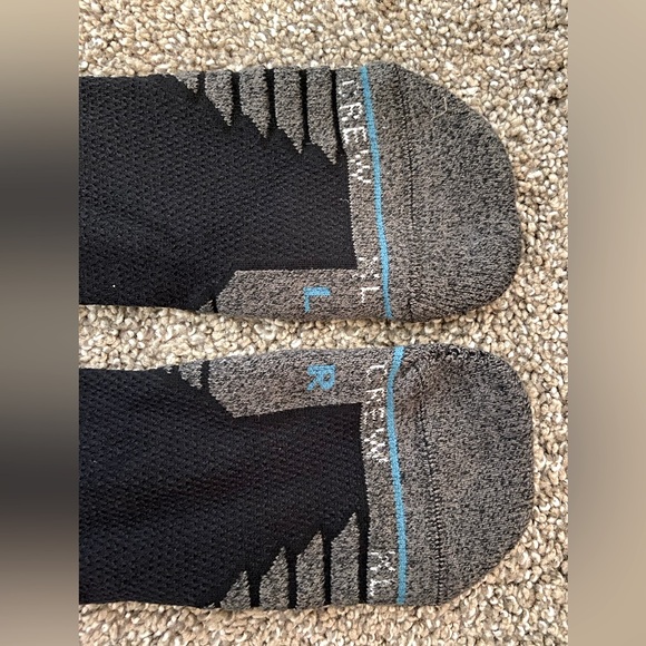 Stance Black NBA Crew Socks - Picture 4 of 5